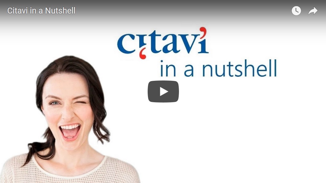 [Translate to Deutsch:] Citavi-Einführungsvideo: "Citavi in a nutshell"