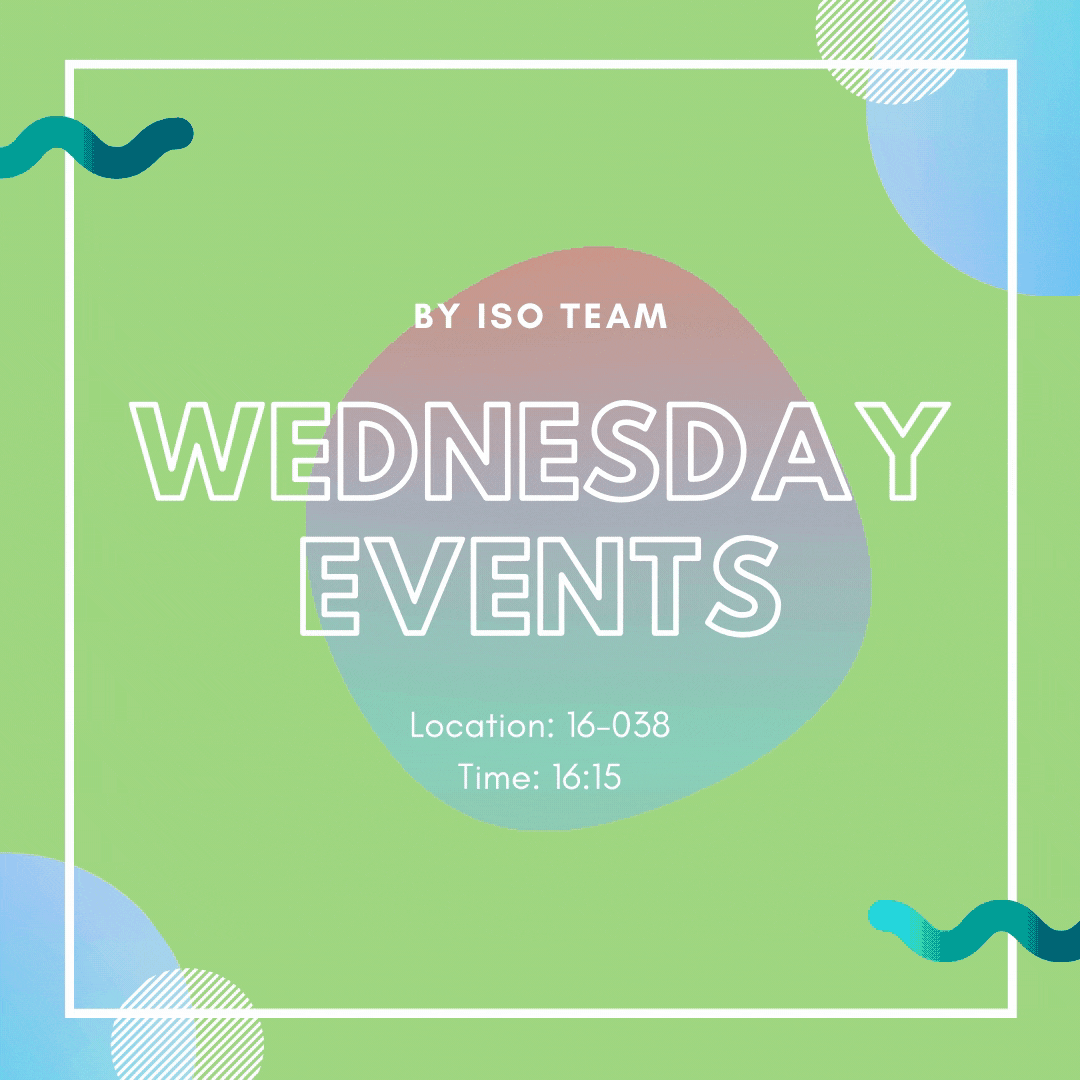 Weekly Wednesday Events 