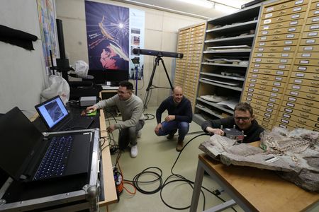 3D-Scan Arbeiten im Museum 