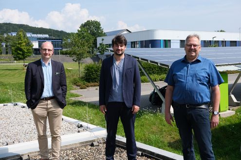 Besuch von MdL Fabian Ehmann am Umwelt-Campus Birkenfeld