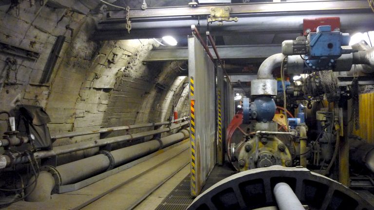 Infrastruktur zur Wassererhaltung im Bergbau