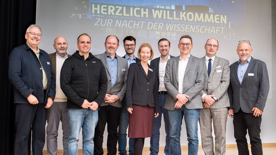 Votragende an der Nacht der Wissenschaft