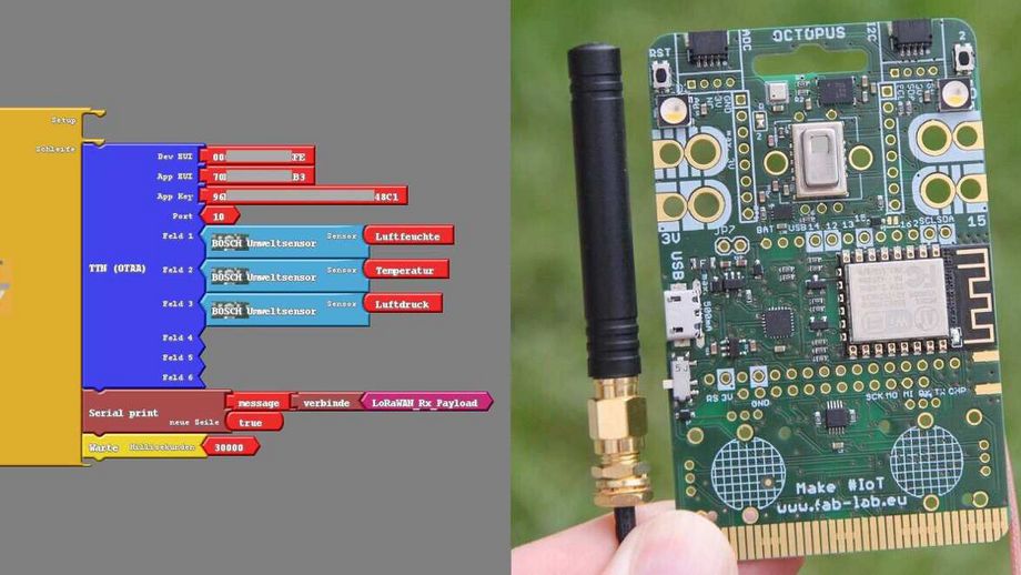 IoT-Kit Octoppus mit Grid-Eye