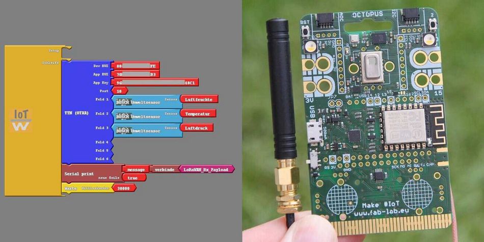 IoT-Kit Octoppus mit Grid-Eye