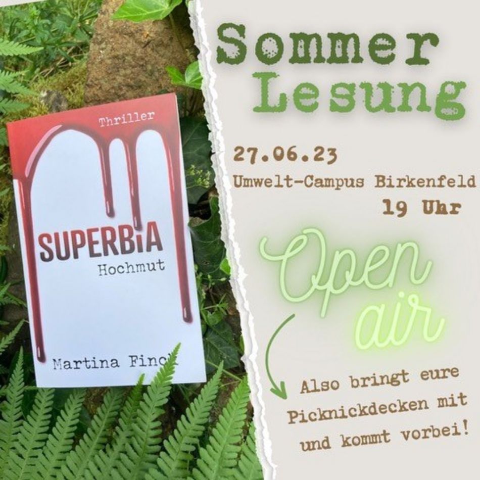 Sommerlesung mit Martina Finck