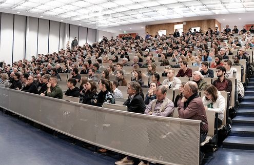 Impression aus dem Hörsaal