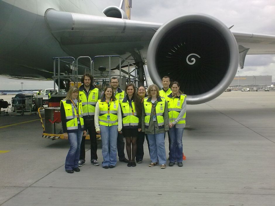 Excursion with students - Lufthansa Cargo 2011