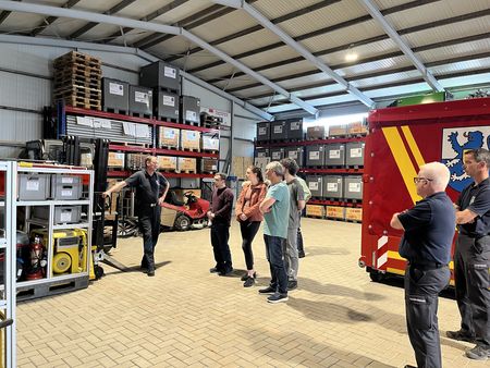 Ein Besuch im Katastrophenschutzzentrum des Landkreises St. Wendel