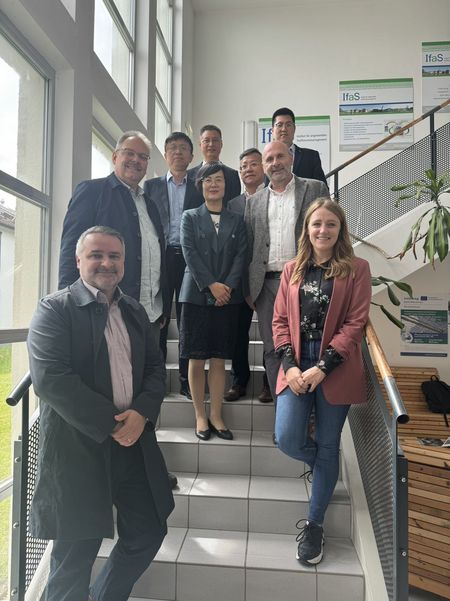 Delegationsbesuch der Yantai Universität am Umwelt-Campus Birkenfeld