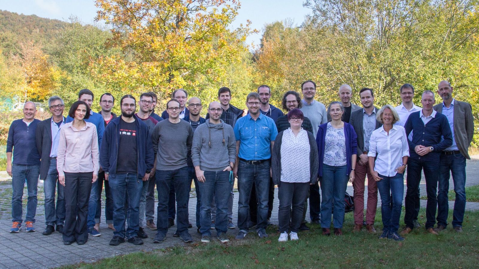 Gruppenfoto der Fachrichtung Informatik am Umwelt-Campus