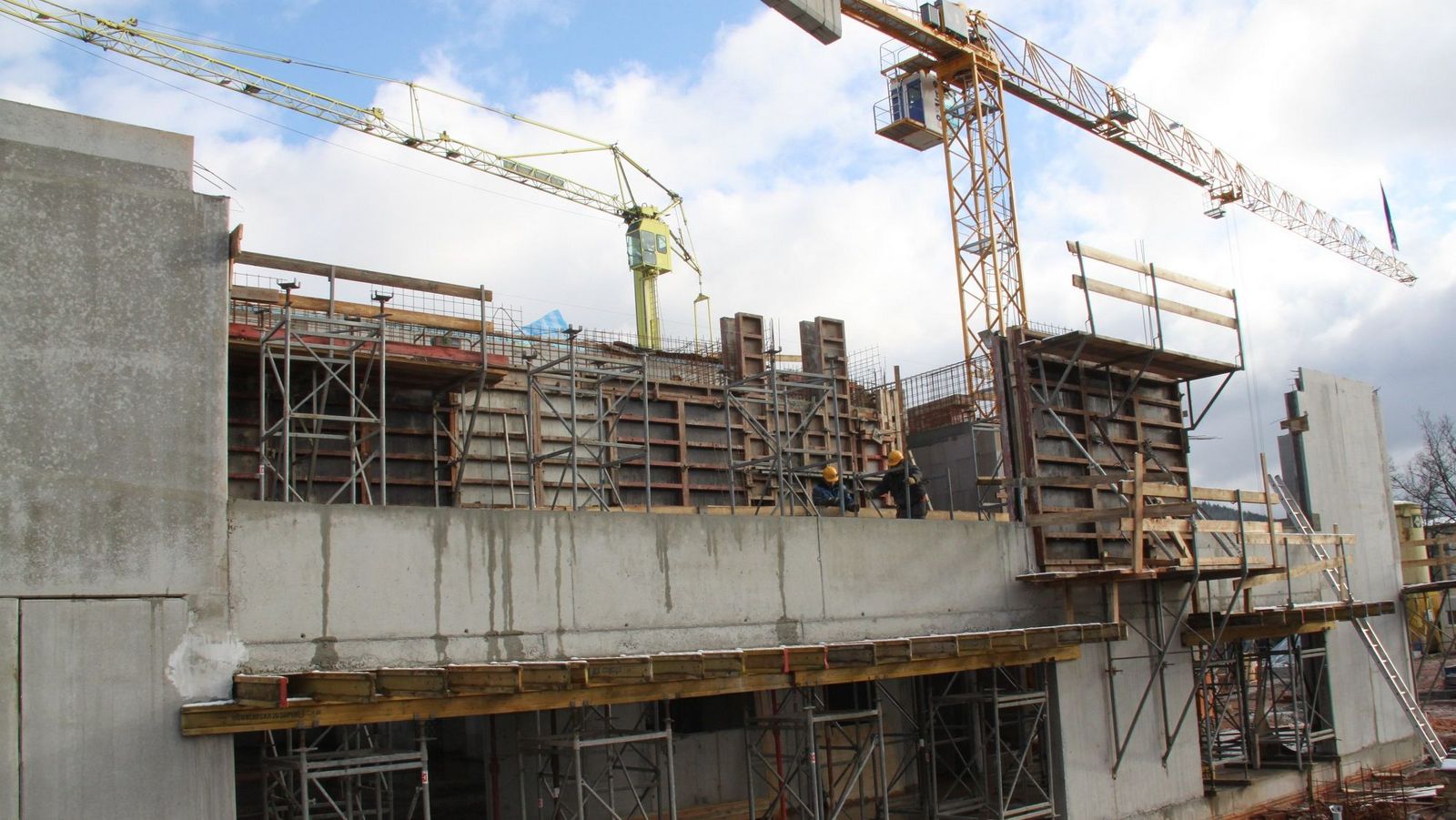 2011: Bau des Kommunikationsgebäudes - Gebäude 9938
