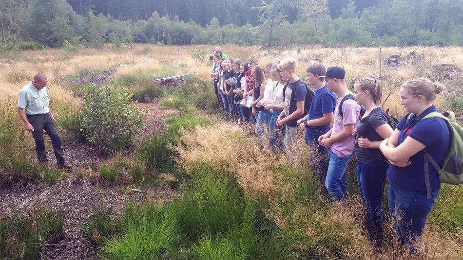 Students in National Park