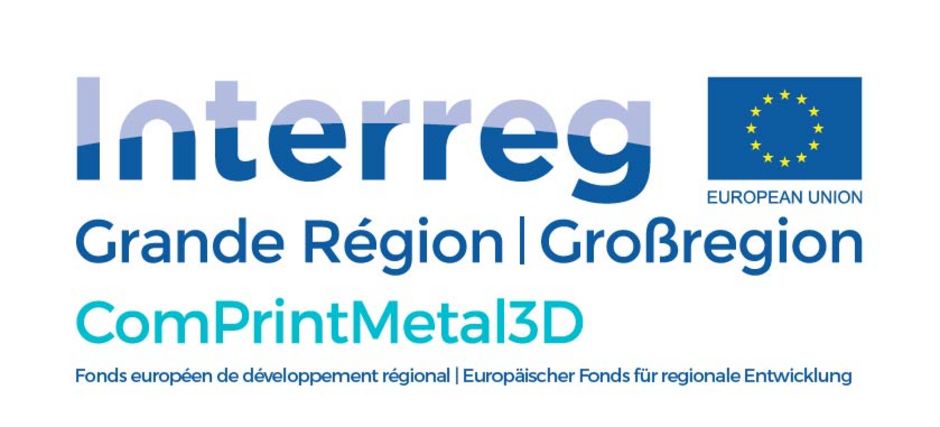 [Translate to Englisch:] Interreg-Logo ComPrintMetal3D