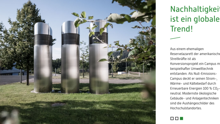 Inhaltselement Slider