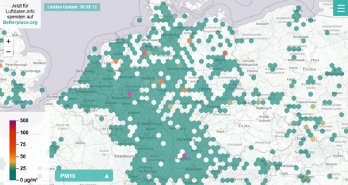 Luftdaten-Netzwerk  