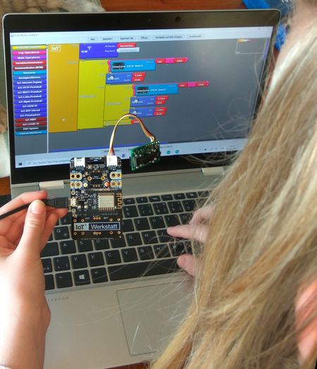 CO2-Ampel mit Octopus und IoT-Werkstatt