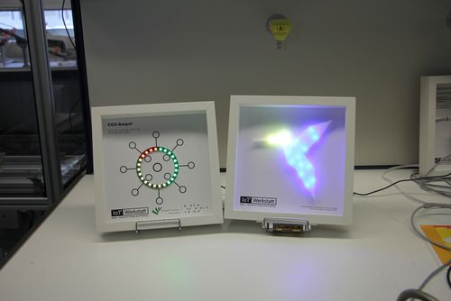 CO2-Ampel als Kolibri