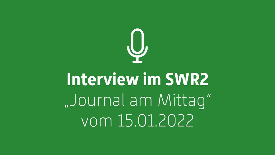 SWR2 Journal am Mittag - Interview