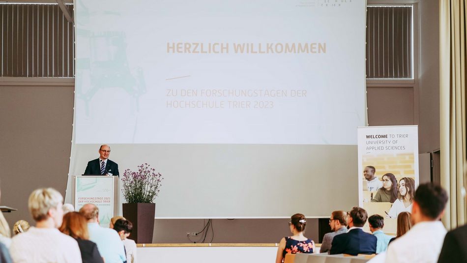 Nachhaltigkeit, Digitalisierung und Gesundheit im Fokus - Forschungstage HS Trier