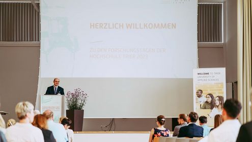 Nachhaltigkeit, Digitalisierung und Gesundheit im Fokus - Forschungstage HS Trier