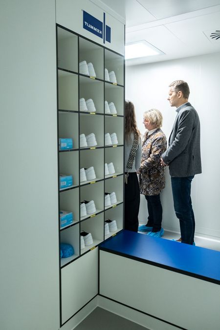 Eröffnung der Personalschleuse für die Reinraum-Ausbildung am Umwelt‑Campus Birkenfeld