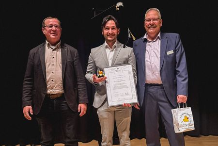 Prof. Dr. Dirk Löhr, Dr. Stefan Stumm und Prof. Dr. Klaus Helling