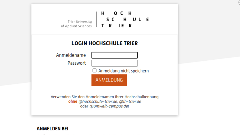 Wie melde ich mich an?
