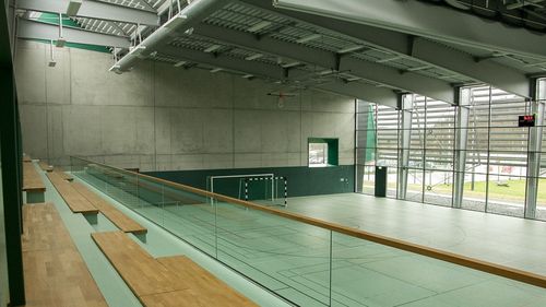 Sporthalle von innen