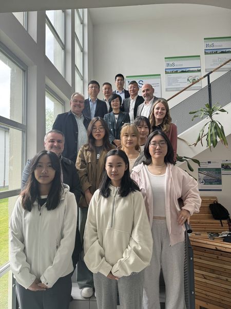 Delegationsbesuch der Yantai Universität am Umwelt-Campus Birkenfeld