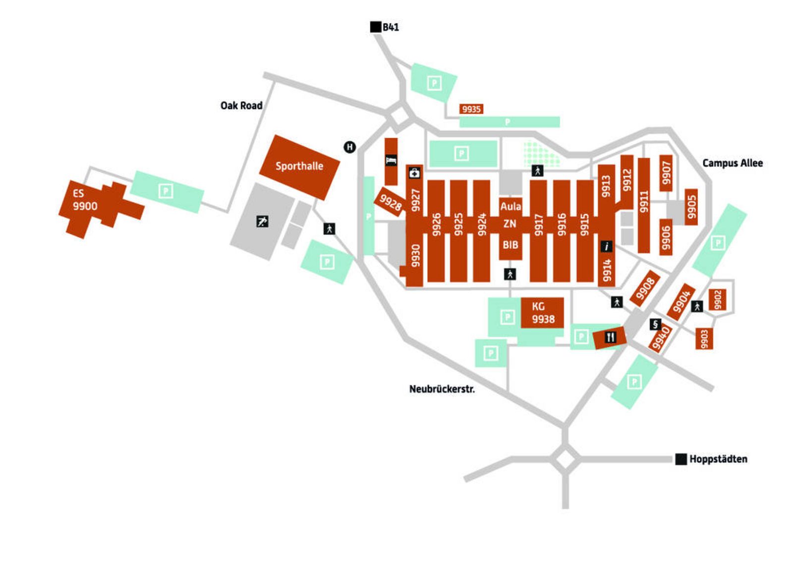 Map Umwelt-Campus