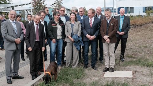 Begehung Grundstück für Neubau Nationalparkamt