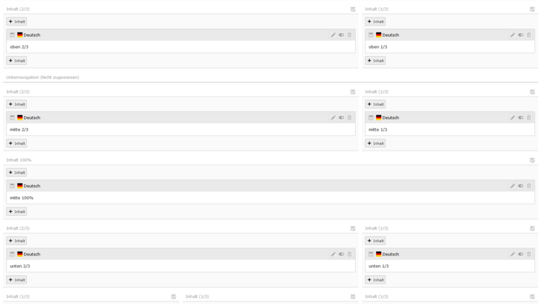 Layout 2 (Unternavigation)