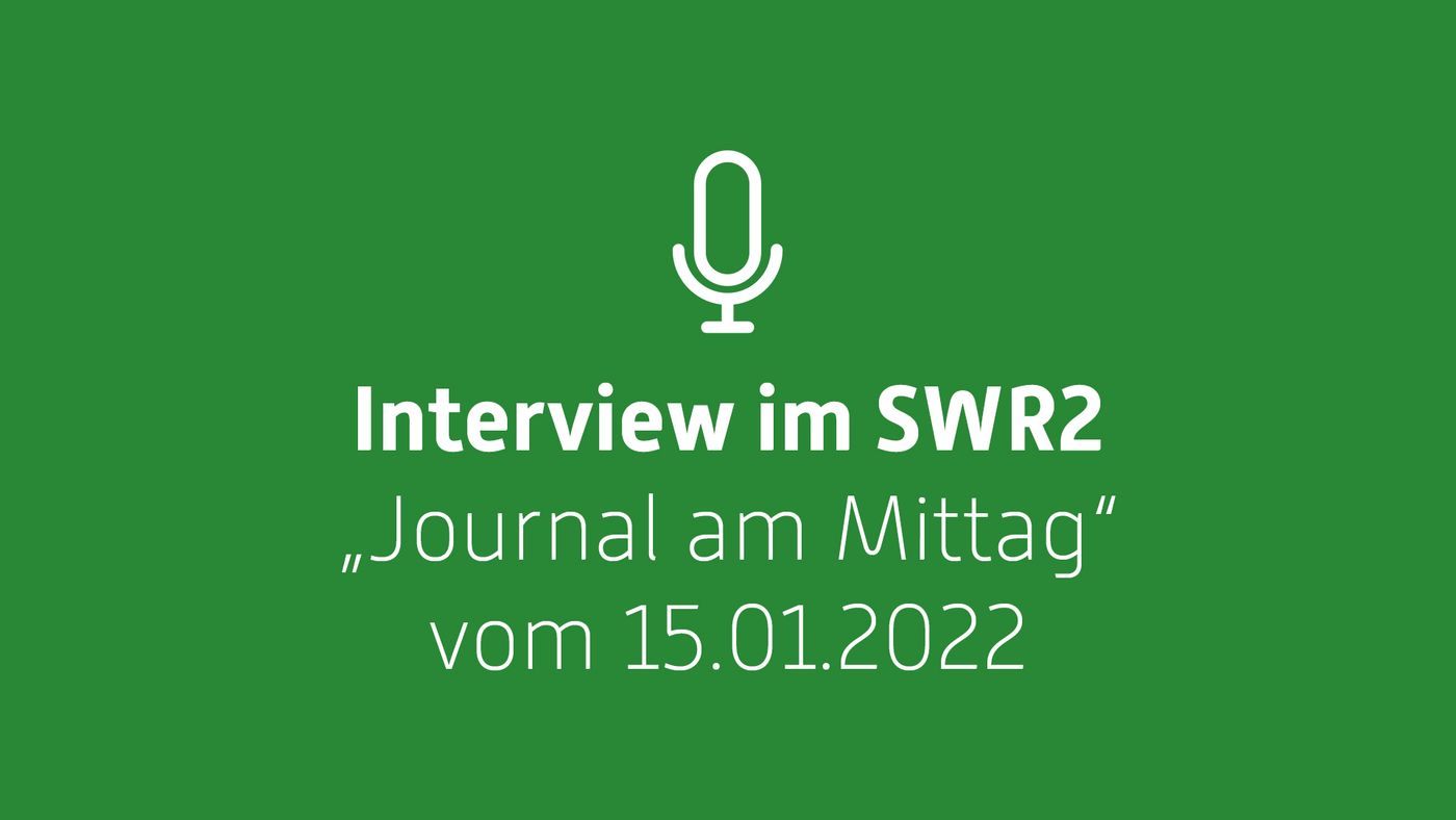 SWR2 Journal am Mittag - Interview UCB