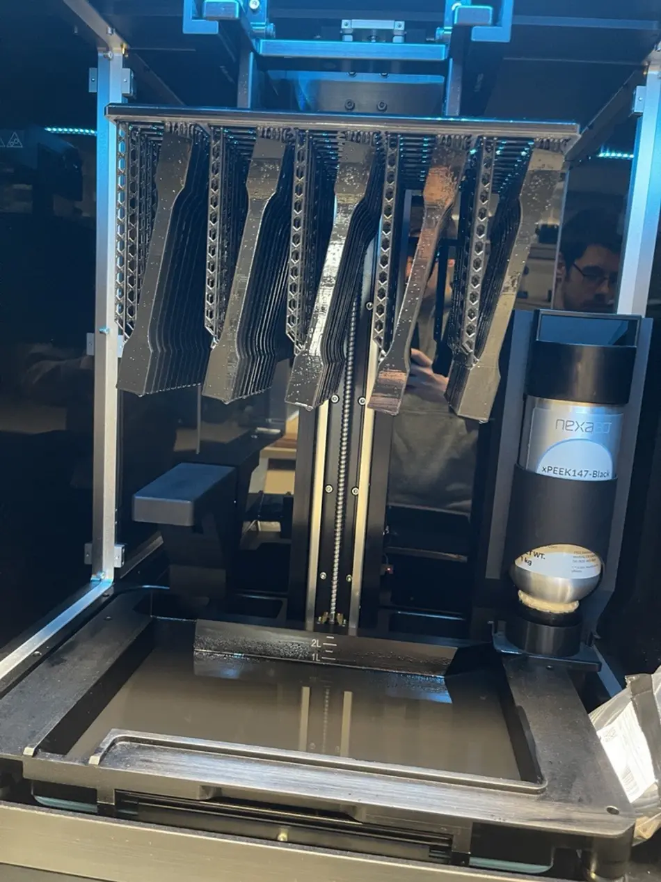 Baublattform eines Druckers