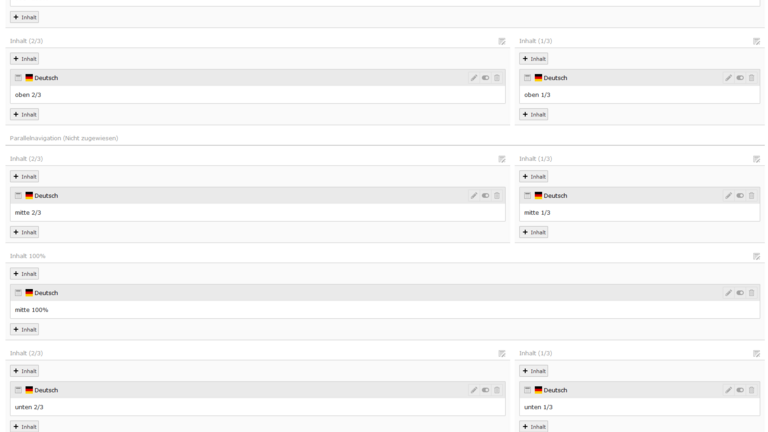 Layout 3 (Parallelnavigation)
