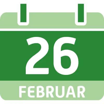 Kalender 26. Februar