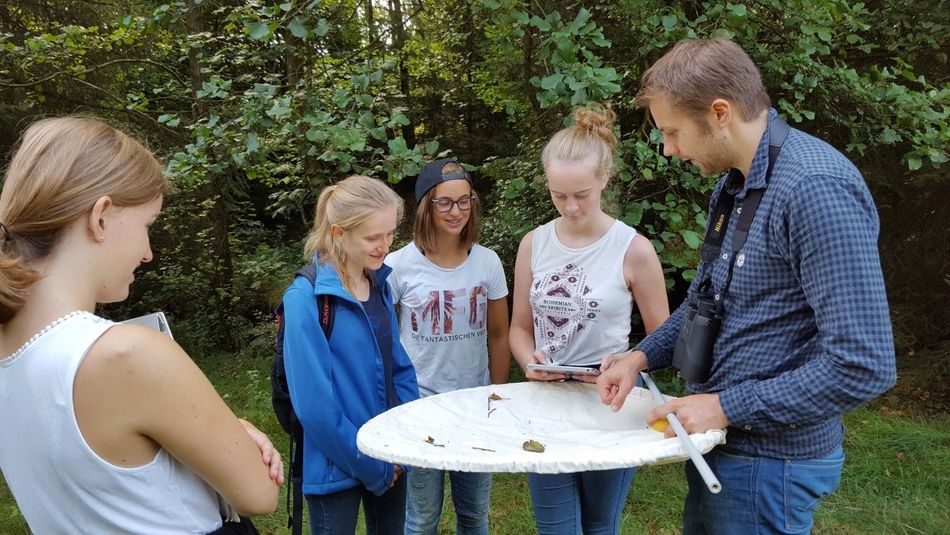 Students in National Park